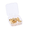 24Pcs 3 Size Vacuum Plating 304 Stainless Steel Stud Earring Findings STAS-ZZ0001-06G-5