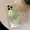 Summer Green Butterfly TPU Plastic Mobile Phone Cover PW-WG901B1-03-2