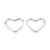 304 Stainless Steel Hoop Earrings STAS-T074-53P-1