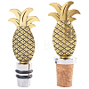 2Pcs 2 Style Zinc Alloy Wine Stoppers FIND-GF0011-17A-1