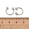 304 Stainless Steel Piercing Body Jewelry AJEW-C033-01A-P-5