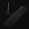 Iron Collapsible Big Eye Beading Needles ES001Y-S-57mm-01-2