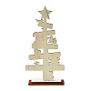 Christmas Theme Wood Display Decorations DJEW-G041-01A-2