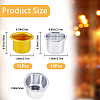30Pcs 2 Style Aluminum Candle Cup FIND-CP0001-45-2