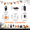 20Pcs 10 Styles Halloween Opaque Resin Pendants RESI-SC0002-49-2
