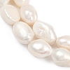 Natural Cultured Freshwater Pearl Beads Strands PEAR-P064-20M-03A-4