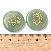 Natural Green Aventurine Cabochons G-C158-04K-3