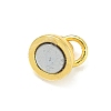 Brass Magnetic Clasps KK-G557-40G-2