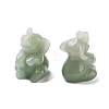 Natural Green AventurineCarved Figurines DJEW-L023-D05-1