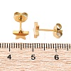 Ion Plating(IP) 304 Stainless Steel Ear Studs X-EJEW-P045-05G-3
