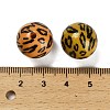 Printed Opaque Acrylic Beads SACR-F015-01A-3