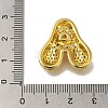 Brass with Cubic Zirconia Pendant KK-Q818-02A-G-3