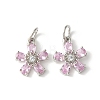Brass Micro Pave Cubic Zirconia Pendants KK-U067-03P-03-1