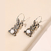Easter Wood Dangle Earrings FS-WG30599-09-1