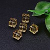 Faceted Cube Imitation Austrian Crystal Bead Strands G-M184-6x6mm-28A-2
