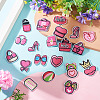 20Pcs Polyester Embroider Self-adhesion Thread Iron on/Sew On Patches PATC-TAC0004-09-7