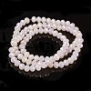 Electroplate Glass Beads Strands EGLA-A034-J4mm-T06-2