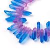 Natural Quartz Crystal Beads Strands G-K191-01C-1