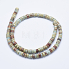 Natural Aqua Terra Jasper Beads Strands G-E444-17-6mm-2