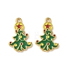 304 Stainless Steel Enamel Pendants STAS-L300-012G-35-1