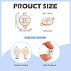 26Pcs Alloy Enamel Letter A~Z Connector Charms FIND-TAC0028-14A-4