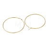 304 Stainless Steel Big Hoop Earrings EJEW-F188-24G-G-2