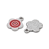 Alloy Enamel Pendants ENAM-G235-03P-03-2
