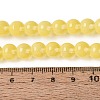 Transparent Glass Imitation Cat Eye Beads Strands GLAA-Q110-01B-17-4