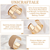 2Pcs Alloy Grooved Bangles FIND-UN0015-98A-4