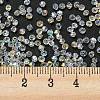 AB Color Plated Electroplate Transparent Glass Beads EGLA-M030-02A-AB01-3