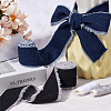 2 Rolls 2 Colors Polycotton Frayed Ribbon OCOR-CY0001-22B-3