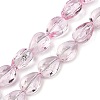Transparent Glass Beads Strands GLAA-H038-03A-1