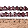 Gold Sand Handmade Lampwork Beads Strands LAMP-N037-08E-4