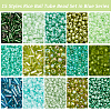   6178Pcs 15 Style Glass Round Seed & Bugle Beads SEED-PH0001-85-4