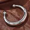 304 Stainless Steel Cuff Bangles BJEW-S161-05P-1