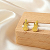 304 Stainless Steel Stud Earrings WGC3500-04-1