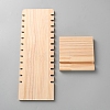 12-Slot Wood Necklaces Organizer Display Stands NDIS-WH20003-02-2