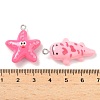 Opaque Resin Pendants RESI-I355-03P-01-3