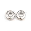 Brass European Beads KK-CBA78C7-33A-P-1