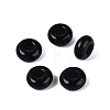 Natural Obsidian European Beads G-Q602-04M-1