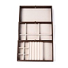 3-Tier PET Plastic Jewelry Storage Drawer Boxes CON-N016-07-3