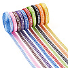 10Rolls 10 Colors Polyester Ribbon OCOR-TA0001-36A-11