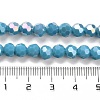 Opaque Glass Beads Stands EGLA-A035-P6mm-B12-4