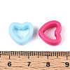 Opaque Acrylic Beads X-OACR-N150-02-3