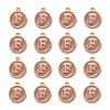 Golden Plated Alloy Enamel Charms LS-ENAM-S118-07F-2