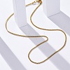 304 Stainless Steel Mesh Chain Necklaces for Women Men LS-NJEW-P321-01G-3