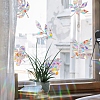 Leaf Rainbow Prism Electrostatic Window Stickers PW-WGAB389-01-5