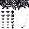 60Pcs 3 Styles Cubic Zirconia Charms ZIRC-TAD0001-01A-1