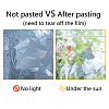 Waterproof PVC Colored Laser Stained Window Film Adhesive Stickers DIY-WH0256-082-8