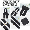 1 Set Nylon & PU Leather Adjustable Webbing Bag Straps DIY-CL0001-88A-6